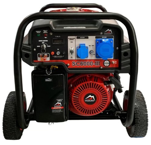 Генератор газобензиновый VULKAN SC6000-III (Gasoline/LPG)