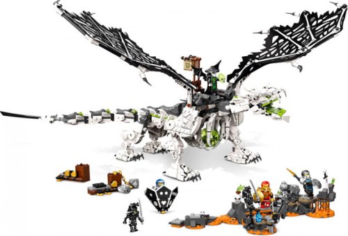 Конструктор LEGO Ninjago Дракон чародея-скелета 71721