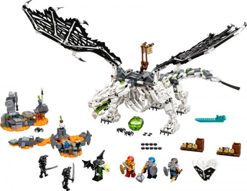 Конструктор LEGO Ninjago Дракон чародея-скелета 71721