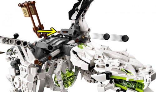 Конструктор LEGO Ninjago Дракон чародея-скелета 71721
