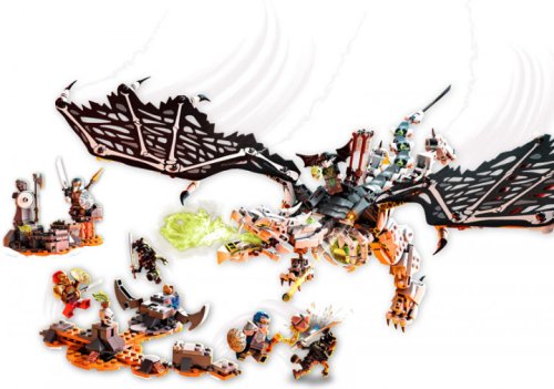 Конструктор LEGO Ninjago Дракон чародея-скелета 71721