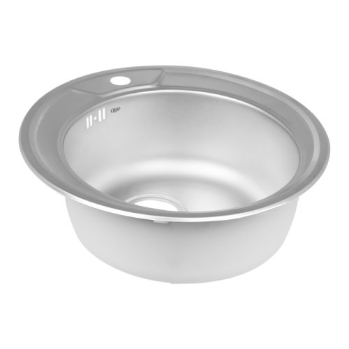 Кухонна мийка Qtap D490 Satin 0,8 мм (QTD490SAT08)