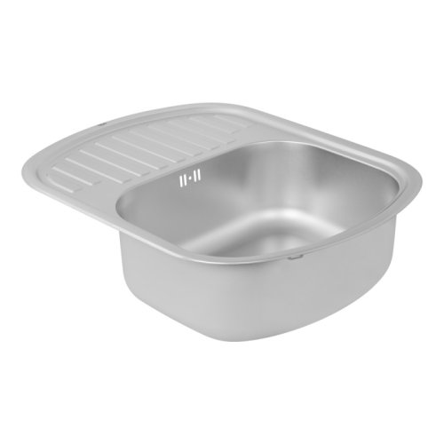 Кухонная мойка Qtap 6349 Satin 0,8 мм (QT6349SAT08)