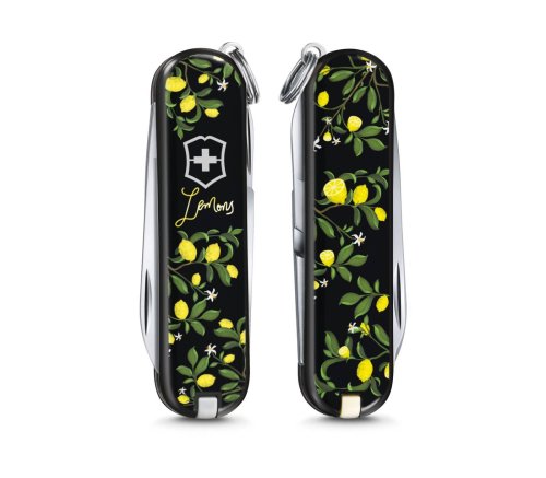 Складаний ніж Victorinox Classic LE When Life Gives You Lemons 0.6223.L1905