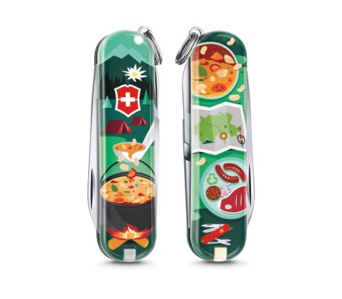 Складаний ніж Victorinox Classic LE Swiss Mountain Dinner 0.6223.L1907