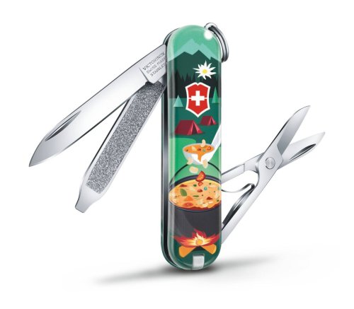Складаний ніж Victorinox Classic LE Swiss Mountain Dinner 0.6223.L1907