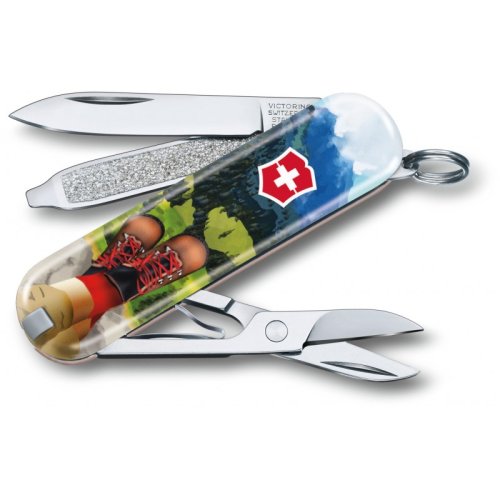 Складной нож Victorinox Classic LE I Love Hiking 0.6223.L2002