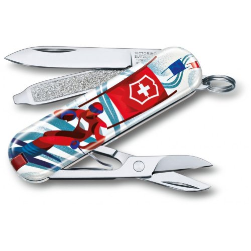 Складной нож Victorinox Classic LE Ski Race 0.6223.L2008