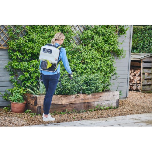Опрыскиватель ранцевый аккумуляторный Ryobi ONE+ RY18BPSA-0 + зарядное и аккумулятор 2 А/г, 18В