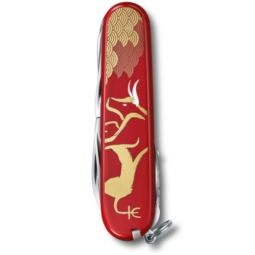Складной нож Victorinox Huntsman Year of the Ox 1.3714.E10