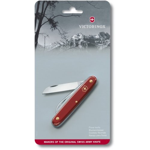 Складной нож Victorinox садовый Floral Красный 3.9050.B1