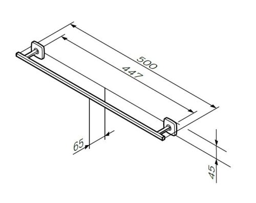 Полотенцедержатель AM.PM Gem A90346400