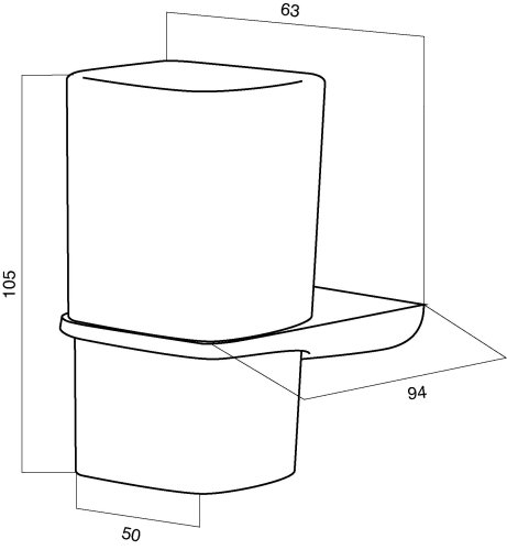 Стакан AM.PM Inspire A5034364