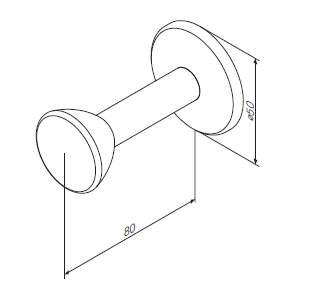 Крючок для халата AM.PM Sensation A3035800