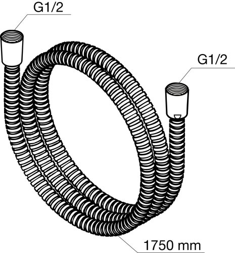 Душевой шланг AM.PM F0400200