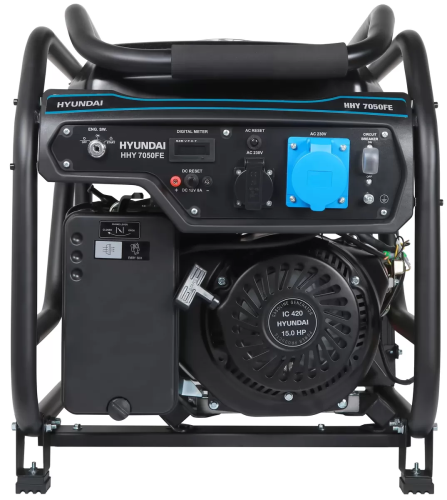 Генератор бензиновый Hyundai HHY 7050FE ATS