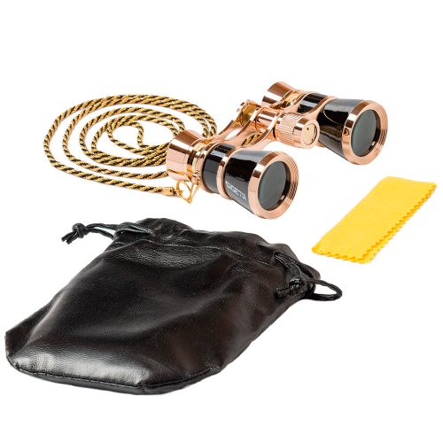 Театральний бінокль SIGETA Teatrum C 3x25 (з ланцюжком) Black