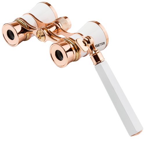 Театральний бінокль SIGETA Teatrum L 3x25 (лорнет) White