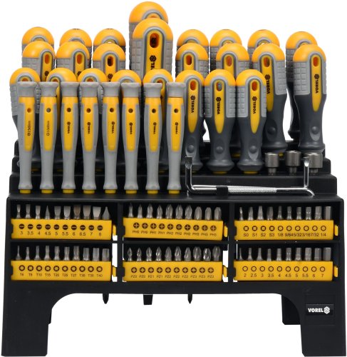 Набор отверток и отверточных насадок VOREL 60750 (100 предметов)