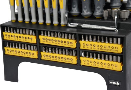Набор отверток и отверточных насадок VOREL 60750 (100 предметов)
