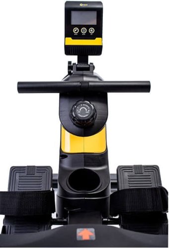 Гребной тренажер магнитный Besport BS-6032R SWIMMER (черно-желтый)