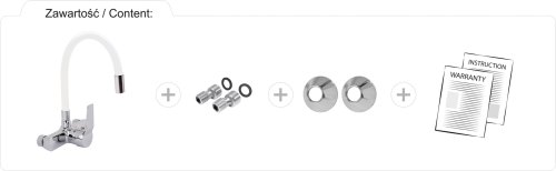 Смеситель для кухни FALA Flexible 75671