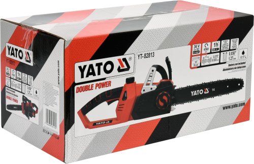 Электропила аккумуляторная YATO YT-82813