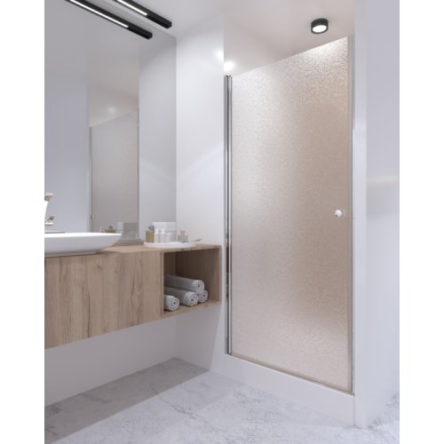 Набор Qtap дверь в нишу Presto CRM208.P5 + поддон Unisquare 308815 (PRECRM208P5UNIS308815)