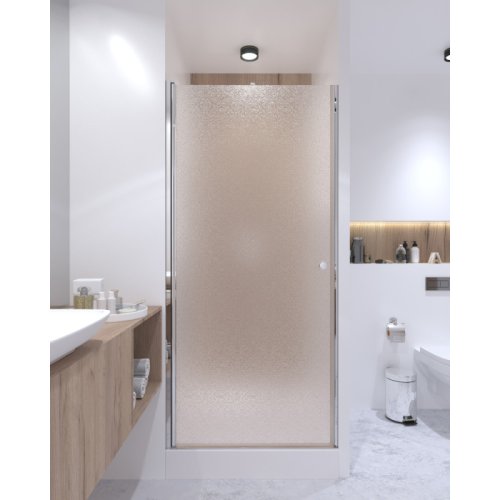 Набор Qtap дверь в нишу Presto CRM208.P5 + поддон Unisquare 308815 (PRECRM208P5UNIS308815)