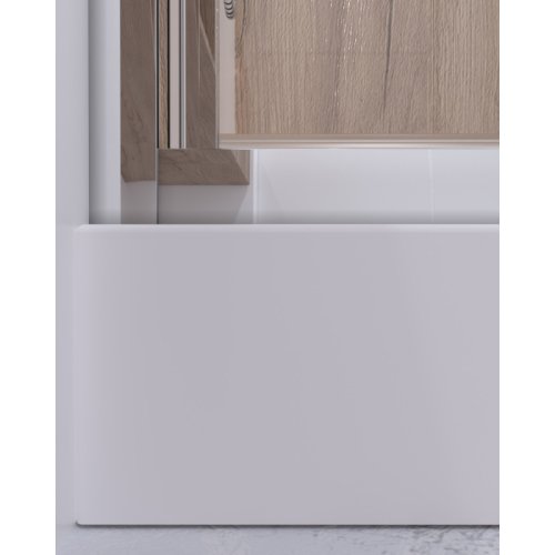 Набір Qtap двері в нішу Gemini CRM209.C6 + піддон Unisquare 309915 (GEMCRM209C6UNIS309915)