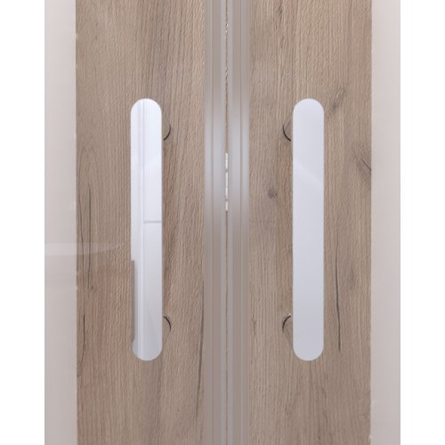 Набір Qtap двері в нішу Gemini CRM209.C6 + піддон Unisquare 309915 (GEMCRM209C6UNIS309915)