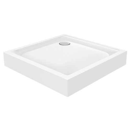 Набор Qtap дверь в нишу Pisces WHI208-9.CP5 + поддон Unisquare 309915 (PISWHI2089CP5UNIS309915)