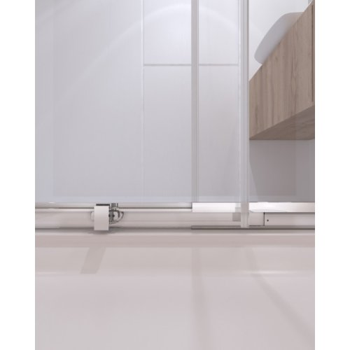 Набор Qtap дверь в нишу Taurus CRM201-11.C6 + поддон Unisquare 301815 (TAUCRM20111C6UNIR301815)