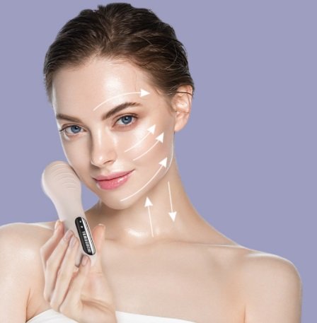 Прибор для очищения кожи и массажа лица Yamaguchi Silicone Cleansing Brush