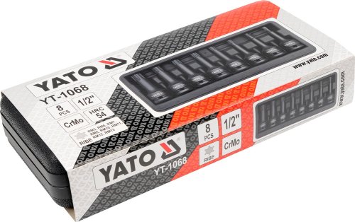 Набор бит YATO YT-1068 (8 предметов)