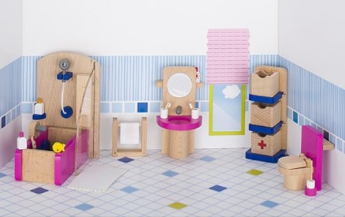 Набір для ляльок Goki Меблі для ванної 51748G