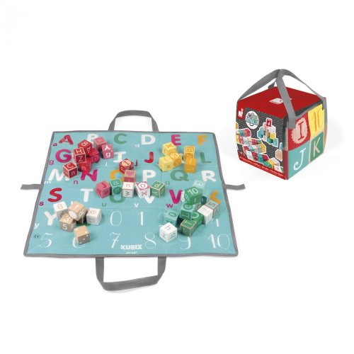 Кубики Janod Алфавіт і цифри 40 ел. J08077