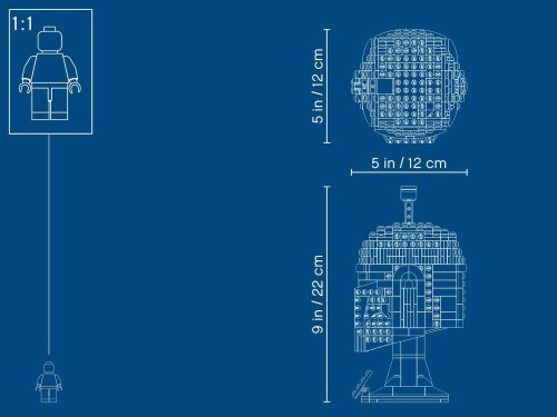 Конструктор LEGO Star Wars™ Шолом Боби Фетта 75277