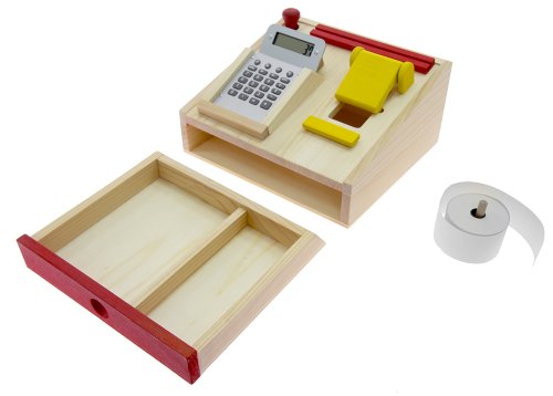 Игровой набор Nic Деревянный кассовый аппарат NIC528735