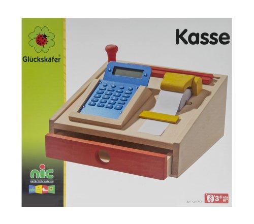 Игровой набор Nic Деревянный кассовый аппарат NIC528735