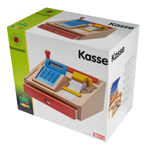 Игровой набор Nic Деревянный кассовый аппарат NIC528735