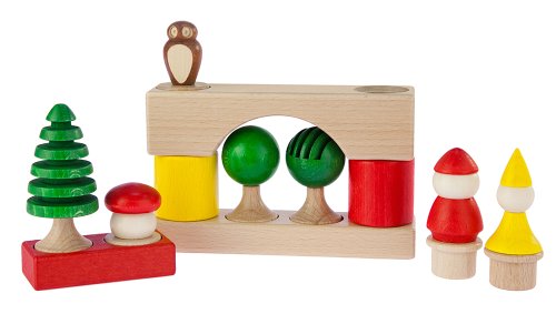 Конструктор дерев'яний 17 ел. Nic NIC2115