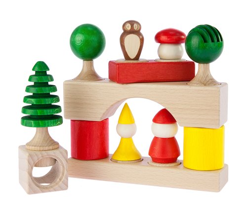 Конструктор дерев'яний 17 ел. Nic NIC2115