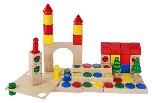 Конструктор дерев'яний 96 ел. Nic NIC2102