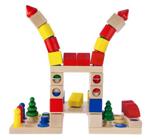 Конструктор дерев'яний 96 ел. Nic NIC2102