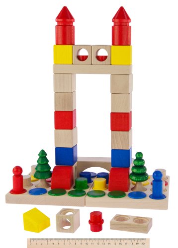 Конструктор дерев'яний 96 ел. Nic NIC2102