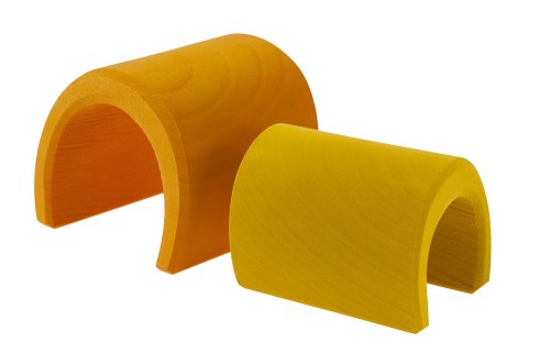 Конструктор дерев'яний Nic Будинок Арка червоний NIC523040