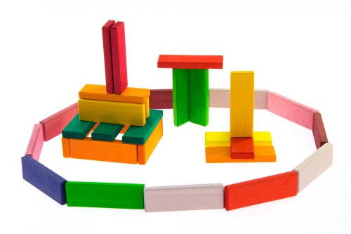 Конструктор дерев'яний Nic Будівельні пластини Вежа NIC523300