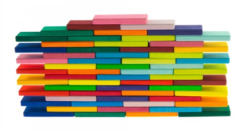 Конструктор дерев'яний Nic Будівельні пластини Вежа NIC523300