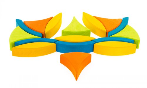 Конструктор деревянный Nic Цветок NIC523062